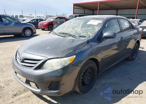 2013 Toyota Corolla Le from USA, damaged, VIN 2T1BU4EE0DC981161